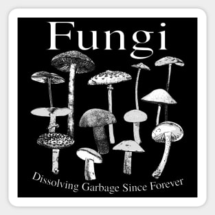 Fungi - Dissolving Garbage Since Forever Sticker